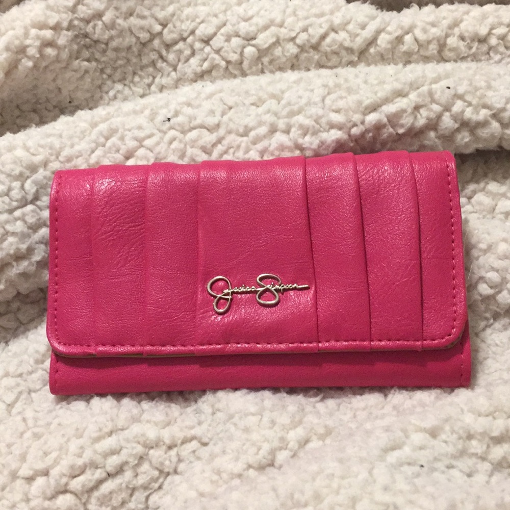 NWT Pink Jessica Simpson wristlet
